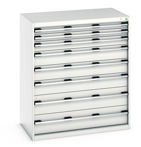 Bott Drawer Cabinets 1050 x 650 installed in your Engineering Department Bott Cubio 8 Drawer Cabinet 1050Wx650Dx1200mmH